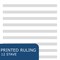 Roaring Spring Case of Music Filler Paper, 12 Staves of Music Lines, 11"x8.5", 20 sht/pk, 3 Hole Punched 20177cs - alternate 5