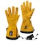 Actionheat 7V Rugged Leather Heated Work Gloves, Unisex, Yellow, M 810058850447 - alternate 4