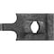 Auveco Spring Type U-Nut Screw #10 Panel Range.025-0.040 - Black, 50PK 24103 - alternate 3