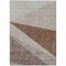 Homeroots 8' X 10' Gray Silver And Taupe Geometric Washable Indoor Outdoor Area Rug 582473 - alternate 5