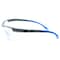 General Electric 01 Series Impact-Resistant Safety Glasses Clear Lens Blue Frame 1 pk GE101C - alternate 2