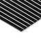 Homeroots 9' X 12' Black And Beige Striped Washable Indoor Outdoor Area Rug 597149 - alternate 8