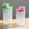 Basicwise Large/Small BPA-Free Food Storage Containers with Lid, in Green, Pink, and Yellow, PK6 QI003216.6 - alternate 6
