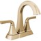 Delta Knoxville Series Centerset Bathroom Faucet, 1.2 gpm, 2-Handle, 3-Faucet Hole, Metal 25854LF-CZ - alternate 1