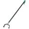 Unger Trash Grabber, Squeeze Handle, 51 in L, 4 1/4 in Grabber Opening, Steel, Green NN140 - alternate 1