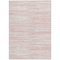 Homeroots 5' X 8' Pink And Ivory Abstract Washable Indoor Outdoor Area Rug 613116 - alternate 5