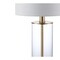 Jonathan Y Abner 21" Glass Modern Contemporary USB Charging LED Table Lamp, Brass Gold, 2PK JYL8500B-SET2 - alternate 5