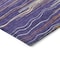 Homeroots 5' X 8' Purple Copper And Ivory Striped Washable Indoor Outdoor Area Rug 597284 - alternate 3