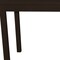 Homeroots 60" Dark Brown Solid Wood Dining Table 548924 - alternate 5