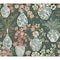 A-Street Prints Harper Green Floral Vase Wallpaper 4120-72000 - alternate 1