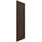 Ekena Millwork True Fit PVC Two Equal Raised Panel Shutters, Raisin Brown, 18W x 80H, PR TFP101RPF18X080TB - alternate 6
