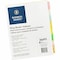 Business Source Insertable Tab Ring Binder Indexes, Multi, 8PK BSN36693 - alternate 1