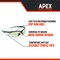 Malta Dynamics APEX, Safety Glasses, Indoor/Outdoor Lens, 180 PK SG1016-180 - alternate 3