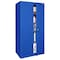 Sandusky Shelf Cabinet, 72 in H, 36 in W, 18 in D, Recessed, Three-Point Locking, 4 Shelves EA4R361872-06 - alternate 4