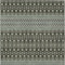 Homeroots 9' X 12' Brown Green And Olive Green Tribal Washable Indoor Outdoor Area Rug 582552 - alternate 4
