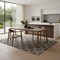Homeroots 79" Gray Faux Concrete and Solid Wood Dining Table 623356 - alternate 3