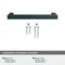 Amerock Monument 5-1/16 inch (128mm) Center-to-Center Matte Black Cabinet Pull, 25PK 25VMP36571FB - alternate 5