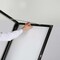 M&T Displays 18x24 Inch Universal Poster Showboard, Lockable Pedestal Menu Holder Aluminum Black UCUS1B0018X2000 - alternate 4