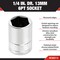 Performance Tool 1/4 In Dr. Socket 13Mm, W36213 W36213 - alternate 4