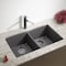 Blanco Diamond Equal Double Bowl, Cinder 441470 - alternate 5