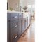 Amerock Ville 5-1/16 in 128 mm Center-to-Center Polished Chrome Cabinet Pull BP3677626 - alternate 2