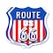 Signmission Route Us 66, 6 inch X 6 inch, Plastic Sign, 2PK SHI-P-2PACK-6-480 - alternate 1