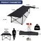 Simple Deluxe YSSOA Camping Cot, Folding Camping Cot with Storage Bag for Adults, Portable and Lightweight Sleepi FNCOTXCAMP7503G - alternate 3