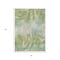 Homeroots 3' X 5' Green And Ivory Abstract Washable Indoor Outdoor Area Rug 631341 - alternate 7