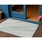 Homeroots 3' X 5' Ivory Blue And Green Striped Washable Indoor Outdoor Area Rug 614989 - alternate 1