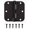 Prosource Door Hinge, Steel, Oil-Rubbed Bronze, Loose Pin, 180 deg Range of Motion, Screw Mounting 20347ORX - alternate 1