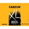 Canson XL Series Bristol Pad, Smooth Finish, Foldover Binding, 25 Sheet, 19x24 inch C400077202 - alternate 1