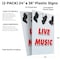Signmission Live Music, Plastic Signs Only 24 Inch x 36 Inch, Corrugated Plastic, 2PK CSB-2436-2PACK-Live Music - alternate 2