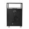 Homeroots 16" Black Wood Drawer Filing Cabinet 723071 - alternate 6