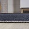 Jonathan Y Linja Solid Centre Stripe Non-Slip Machine-Washable Navy/Gray 9 ft. x 12 ft. Area Rug WSH117A-9 - alternate 2