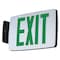 Compass Exit Sign, Black, 1 Face(s), LED, Universal Mount, Nickel Cadmium CCESGE - alternate 2