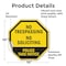 Signmission No Trespassing No Soliciting Police, 10 Inch X 10 Inch, Vinyl Decal OC-D-10-102 - alternate 3