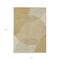 Homeroots 8' X 10' Gold And Beige Geometric Washable Indoor Outdoor Area Rug 597634 - alternate 4
