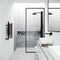 Vigo 55 in. H x 6 in. W 2-Jet Shower Panel System with Square Head and Hand Shower Wand, Matte Black VG08012MB - alternate 3