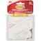 Command Large Utility Hook Value Pack Wht 6 Hooks 12 Strips 17003-6ES - alternate 1