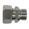 Brennan Industries Male BSPP Cut 2 Face Straight, Stainless D7400-E08-02-CF-SS - alternate 1