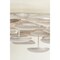 Corbett Lighting Fistral 7 Light Semi Flush in Textured Warm Silver Leaf Finish 522-59-TWL - alternate 4