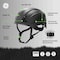 Ge Hard Hats, Non-Vented, Black GH501CB - alternate 3