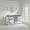 James Martin Vanities Breckenridge 60 in. Single Vanity Cabinet, Bright White w/ 3 CM Parisien Bleu Top 330-V60S-BW-FPBL - alternate 5