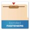 Pendaflex Top Tab Classification Folders, 2/5-Cut Tab, Exp 1.75", 1 Divider, 4 Fasteners, Letter, Manila, 10PK 23700P - alternate 3