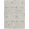 Homeroots 10' X 14' Silver Gray And Gold Oriental Washable Indoor Outdoor Area Rug 598075 - alternate 4