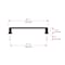 Richelieu Hardware Mirabel Collection 7 9/16-in 192mm Brushed Oil-Rubbed Bronze Transitional Rectangular Cabinet Pull BP795192BORB - alternate 4