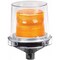 Federal Signal Strobe Light, Amber, Strobe Tube, 24V DC, 80 FPM, 5 1/2 in Dia., 1/2 in NPT Pipe or Surface 224XST-024A - alternate 1
