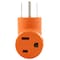 Ac Works Plug Adapter, 6-50R, 14-50P, 0 ft., Orange WD1450650 - alternate 4