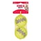 Kong SqueakAir AST1 Dog Toy, L, Squeaker, Ball, Yellow, 2PK KO-AST1 - alternate 2
