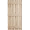 Ekena Millwork Rustic Four Board Spaced Board-n-Batten Riverwood Faux Wood Shutters, 23 1/2W x 72H, PR SHUBSS23X72RWPR - alternate 10